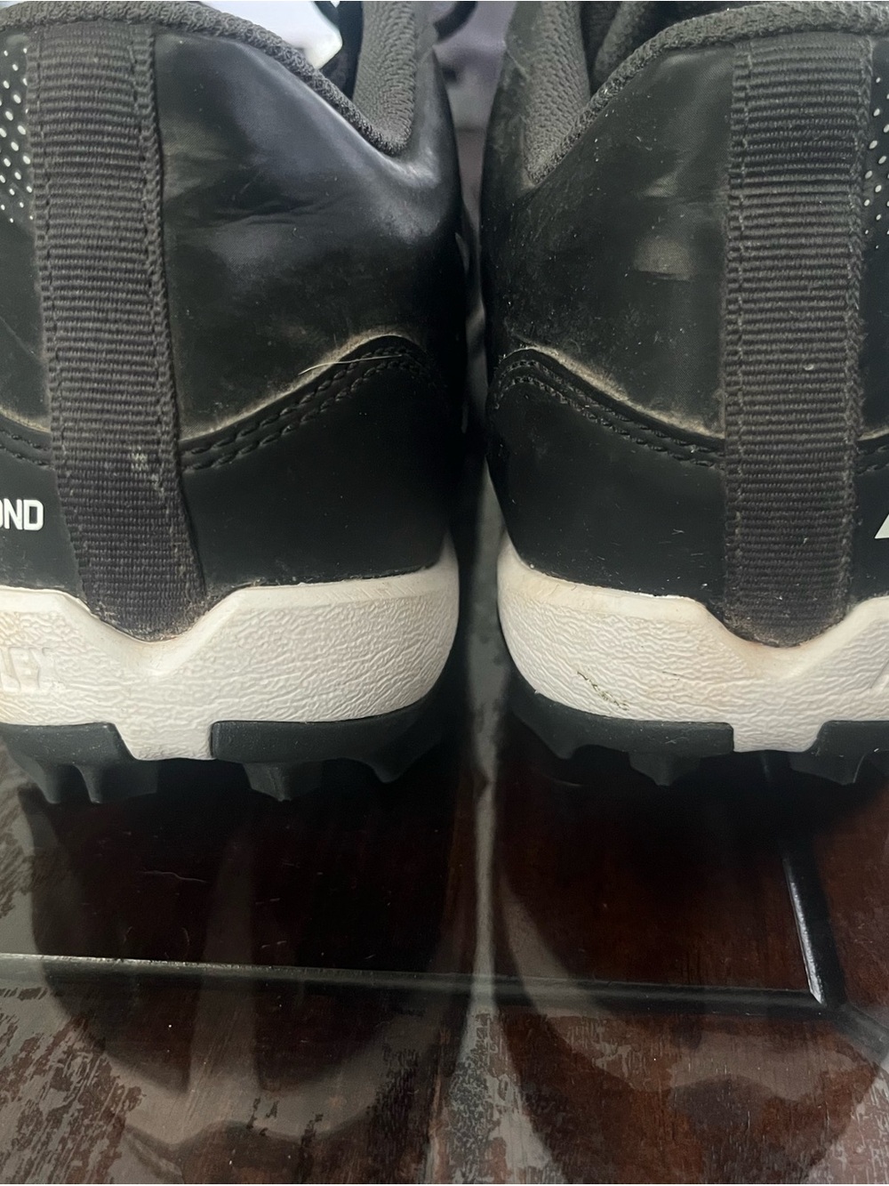 Men’s Black Athletic Sneakers with White Sole